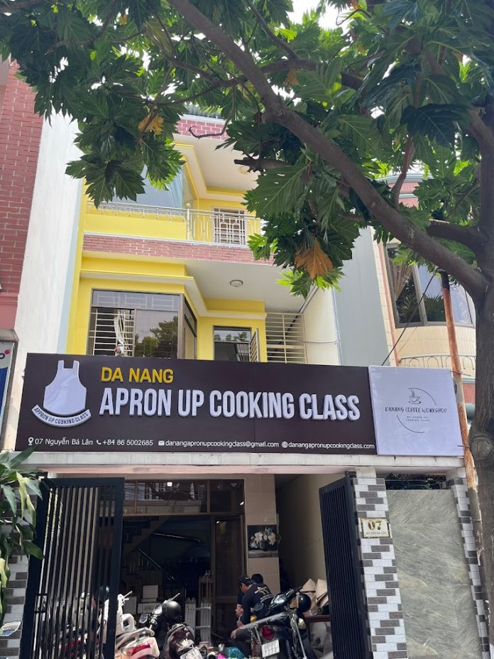 Apron Up Cooking Class Da Nang from outside