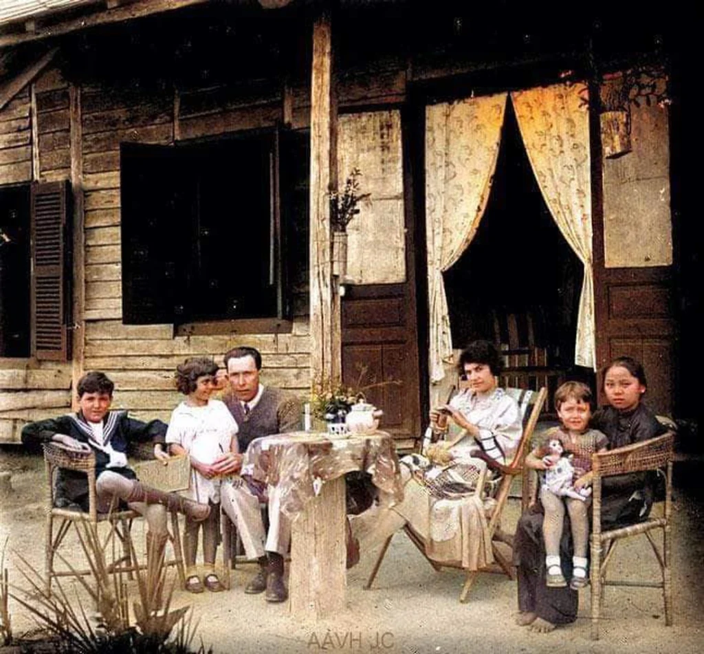 The first guests at Ba Na Hotel